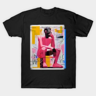 man thinking of colors T-Shirt